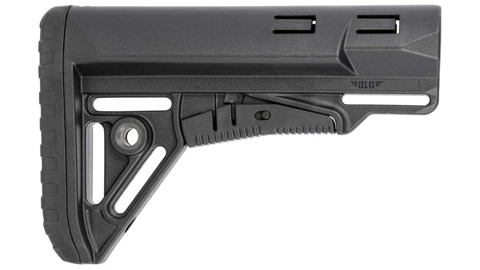 VISM Sharp Mil-Spec Stock, Collapsible, Black, VG129