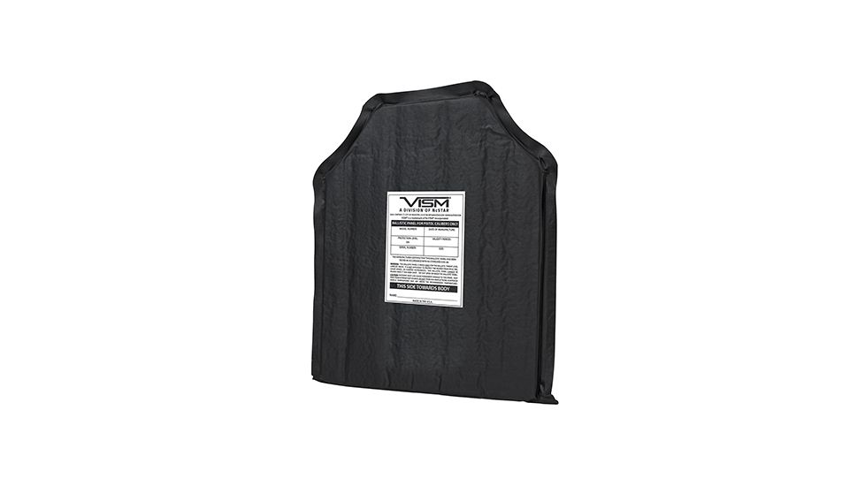 NcSTAR Expert Plate Carrier Vest w/Two 10x12in Rectangle Cut Soft Ballistic Panels, Black, 2XL BSCVPCVXL2963B-A