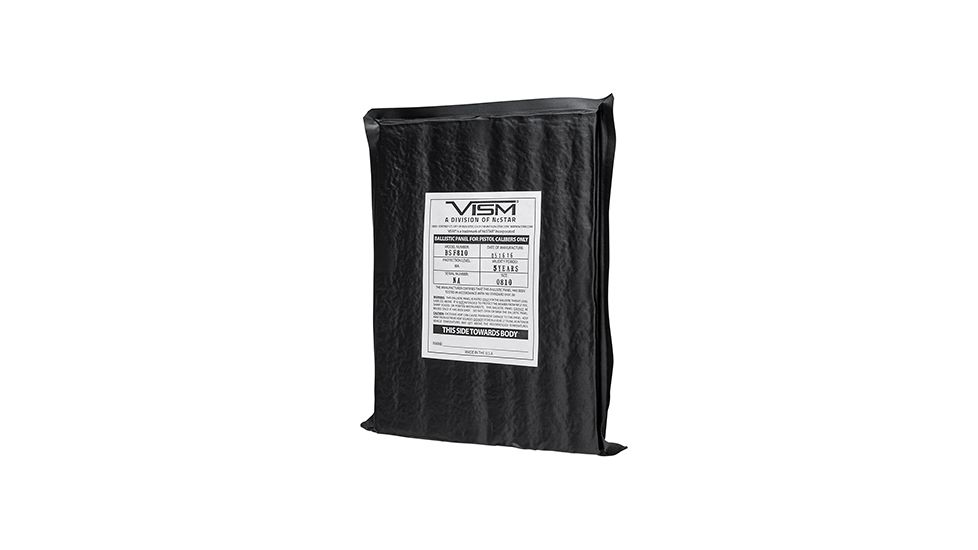 NcSTAR Expert Plate Carrier Vest w/Two 8x10in Rectangle Cut Soft Ballistic Panels, Black, Extra Small - Small BSCVPCVXC2963B-A