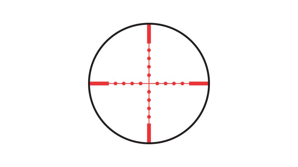 NcSTAR GEN3 Ultimate Sighting System USS 3-9X40mm Mil-Dot Rifle Scope w/ Red Micro Dot Optic,Black VSTM3940GDV3