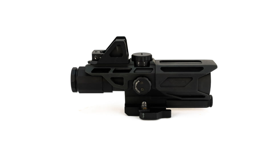 NcSTAR GEN3 Ultimate Sighting System USS 3-9X40mm Mil-Dot Rifle Scope w/ Red Micro Dot Optic, Black VSTM3940GDV3