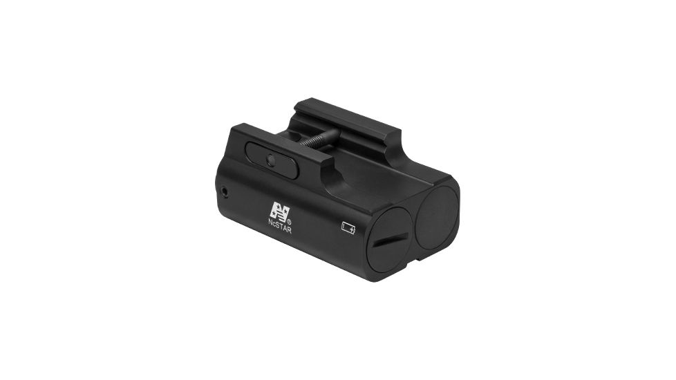 NCSTAR Green and Red Laser Sight with Rail Mount, Black, APXLRGB