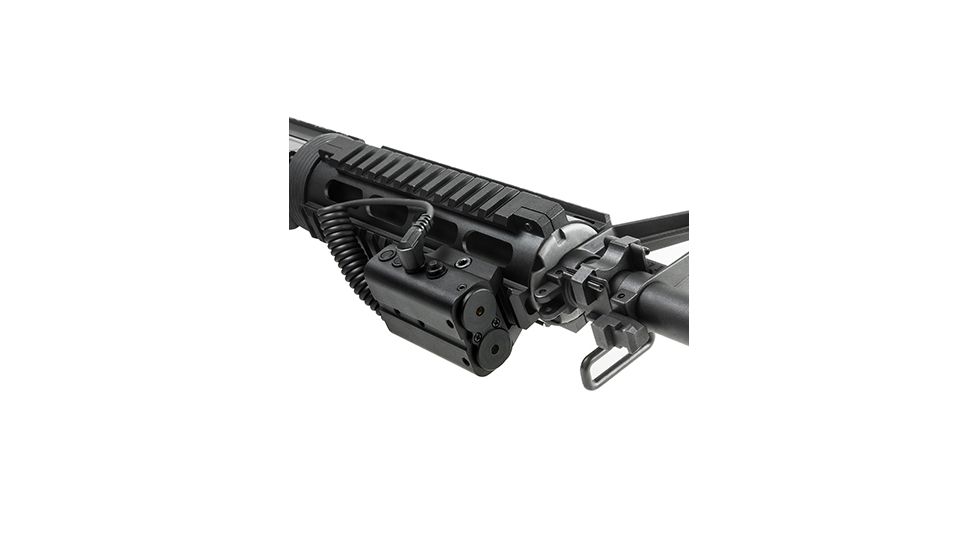 NCSTAR Green and Red Laser Sight with Rail Mount, Black, APXLRGB