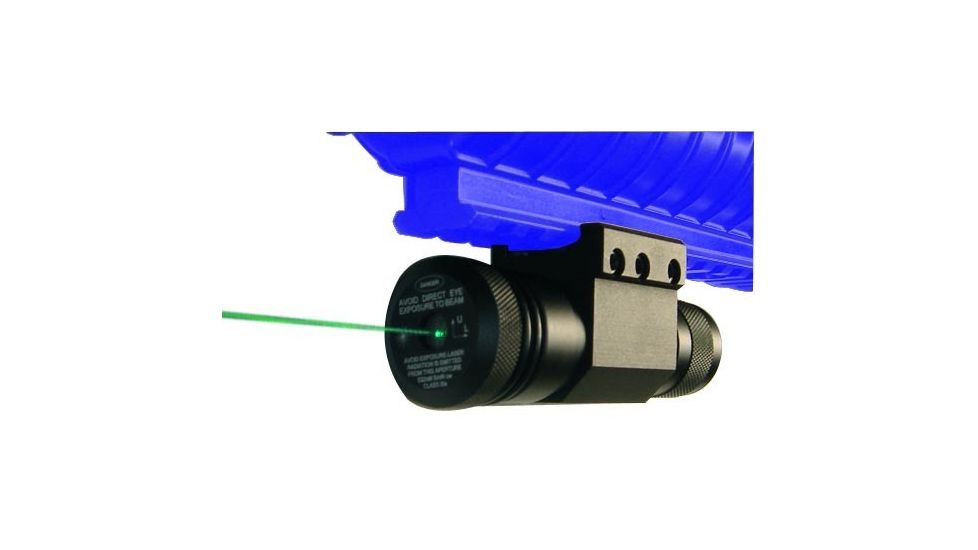 NcSTAR Green Laser with Weaver-Style Mount, Coil Pressure Switch, Black, APRLSG