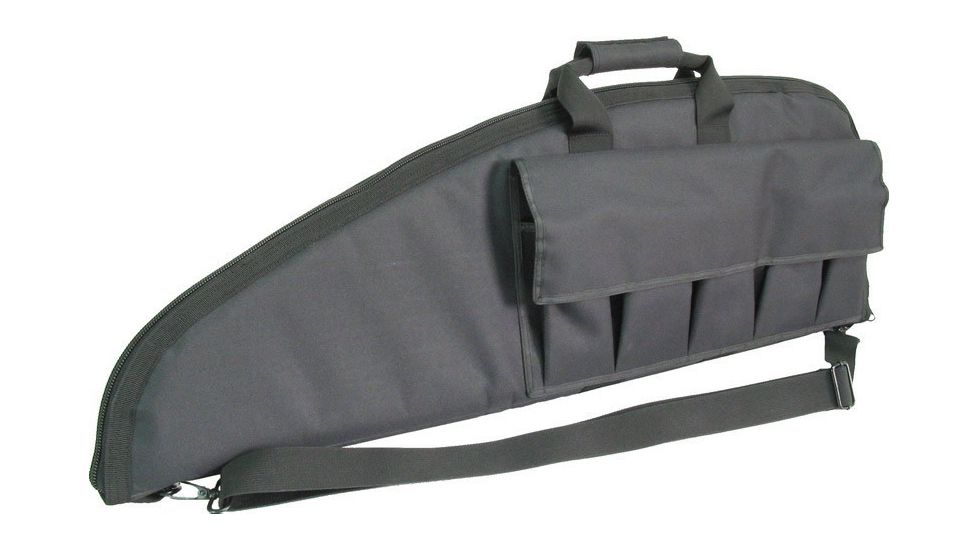 VISM Tactical Scoped Rifle Soft Case, Black, 45in, CVS2907-45