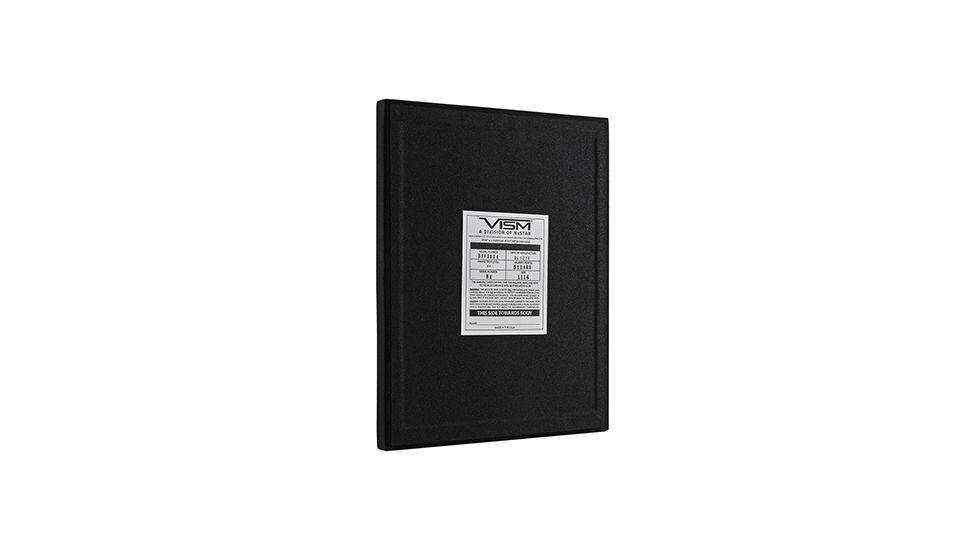 NcSTAR Hard PE Ballistic Panel, 11 in x 14 in - No Cut, Black BPF1114