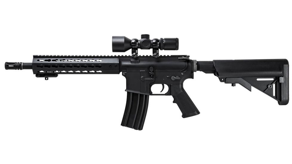 NcSTAR Illuminated Compact Rifle Scope - 3-9x42E Ill. Scope / Ruby SEC3942R Rifle Scope