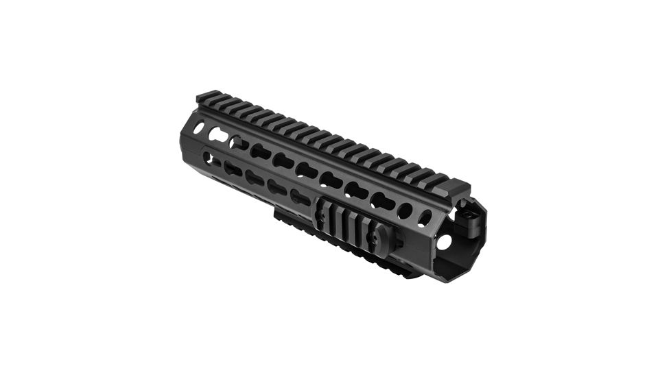 NcSTAR Keymod Rail System/Mid Length, Black, 8.5 in Length, VMARKMM
