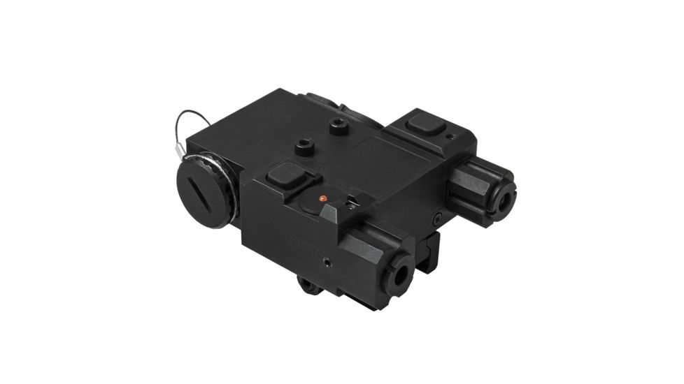 NcSTAR Laser Sight Box w/IR and Green Laser,Locking QR Mount,Pressure Switch, Black, VLGIRQRB