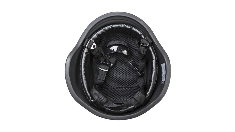 NcSTAR Level IIIA Ballistic Helmet w/Carry Case, Black, Large, BPHLB