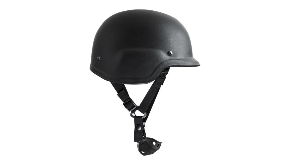 NcSTAR Level IIIA Ballistic Helmet w/Carry Case, Black, Large, BPHLB