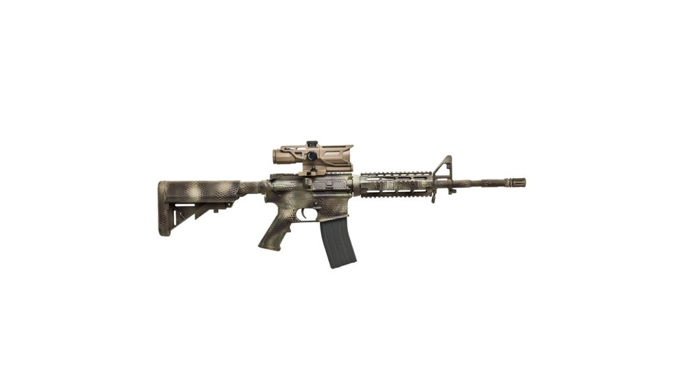 NcSTAR MARK III Gen3 Tactical 3-9x40 Mil Dot Rifle Scope,Mil Dot Reticle,Red/Blue Illimination,Green Lens, Tan, VSTM3940GV3T