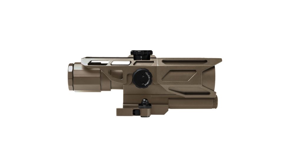 NcSTAR MARK III Gen3 Tactical 3-9x40 Mil Dot Rifle Scope,P4 Sniper Reticle,Red/Blue Illimination,Green Lens, Tan, VSTP3940GV3T