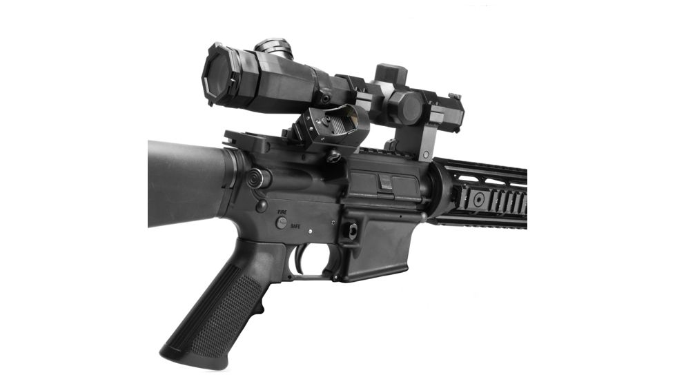 NcSTAR Octagon Scope Series-1.1-4x20 Mil-Dot Scope, Total Target Engagement Tactical Rifle Kit