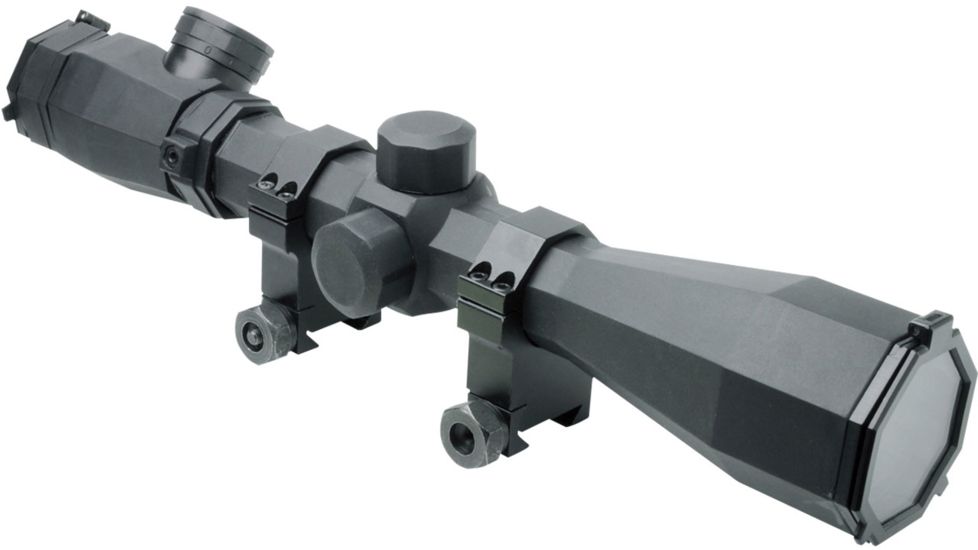 NcSTAR Octagon Scope Series-3-9x40 Scope, Black, 3-9X40 SOCTM3940G