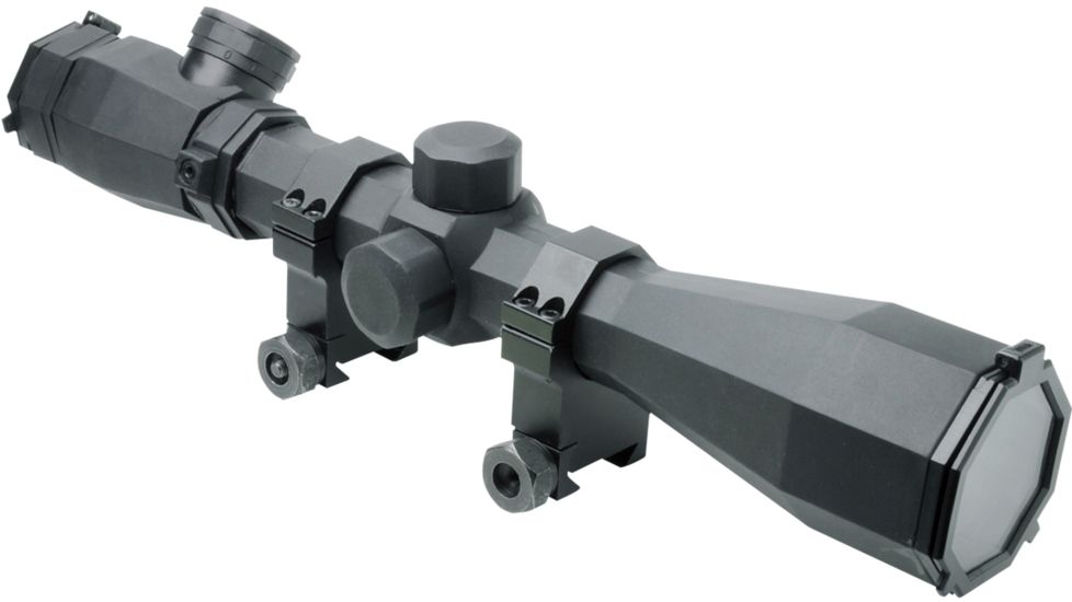 NcSTAR Octagon Scope Series-3-9x40 Scope, Black, 3-9X40 SOCTM3940G