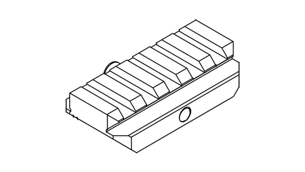 NcSTAR Picatinny Riser, .410 Short, Black, M1913RIS410S