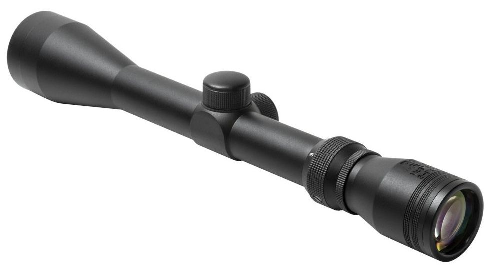 NcSTAR Regular 3-9x40mm 1 inch Tube Rifle Scope, P4 Sniper Reticle, Powder Coated, Black, SFB3940G