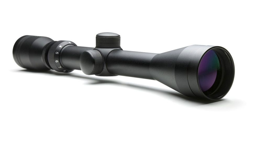 NcSTAR Regular 3-9x40mm 1 inch Tube Rifle Scope, P4 Sniper Reticle, Powder Coated, Black, SFB3940G
