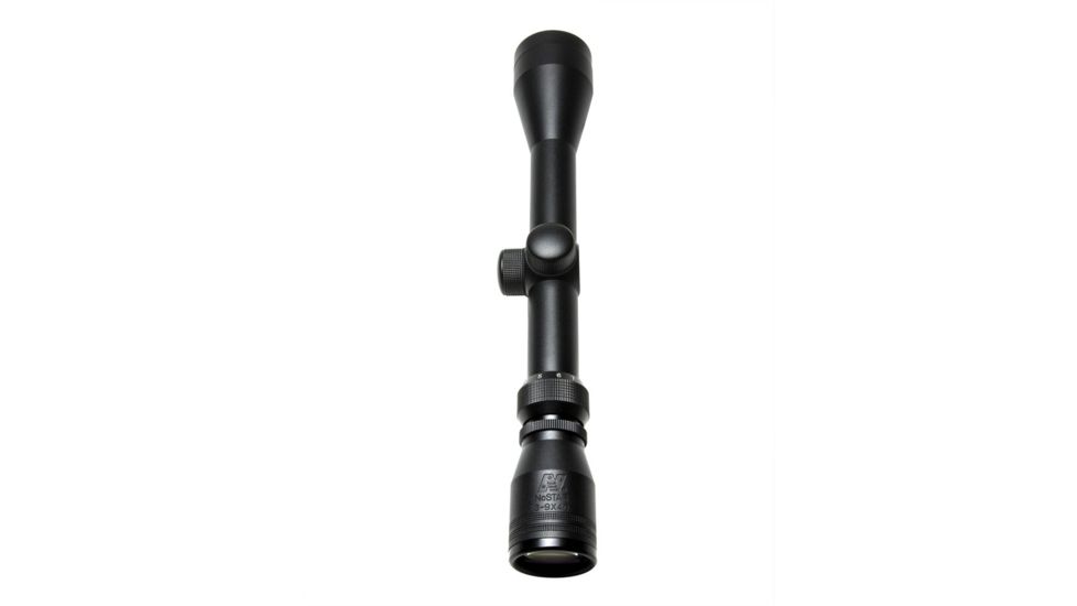 NcSTAR Regular 3-9x40mm 1 inch Tube Rifle Scope, P4 Sniper Reticle, Powder Coated, Black, SFB3940G