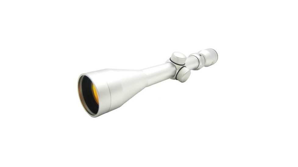 NcSTAR Regular Rifle Scope - 3-9x40 Silver Scope / Ruby / Ring SFS3940R