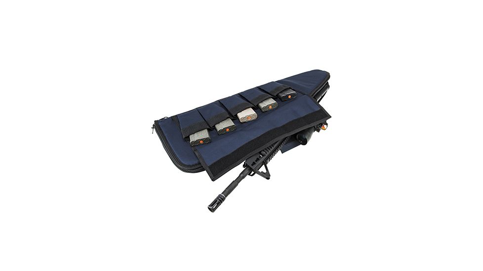 NcSTAR Rifle Gun Case, Blue w/ Black Trim, 36 in L x 13 in H CVBL2907-36