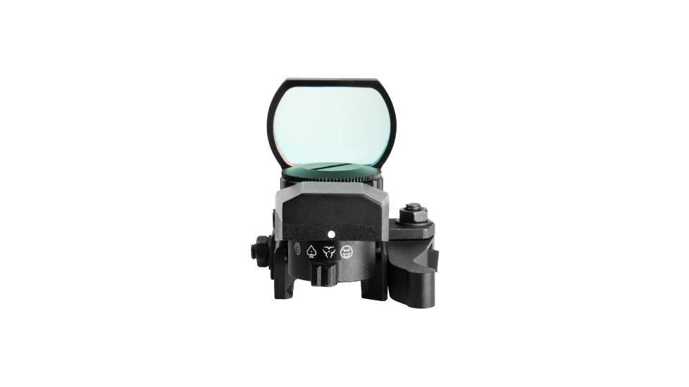 NcSTAR Rogue 4 Reticle Reflex Sight w/ Locking Quick Release Mount, Black DX4BQ