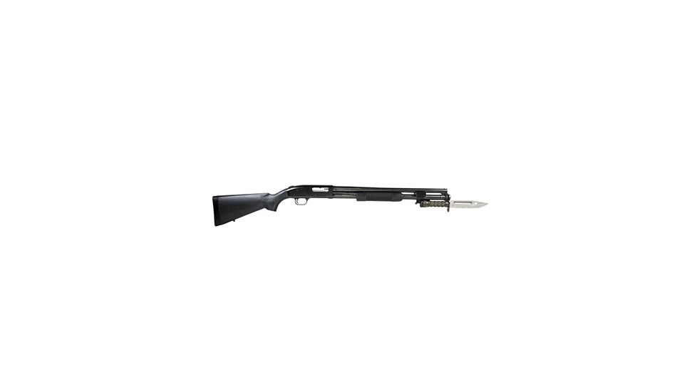 NCSTAR Shotgun Rails and Bayonet Mount, Mossberg 500, Black MSHBAYMOS