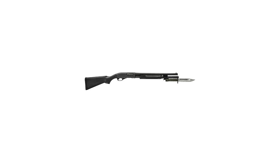 NCSTAR Shotgun Rails and Bayonet Mount , Remington 870, Black MSHBAYREM