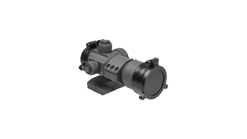 NcSTAR Tactical 1X35mm Red Dot Sight w/Red,Green,Blue Dot, Urban Gray, DRGB135U