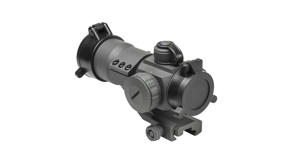 NcSTAR Tactical 1X35mm Red Dot Sight w/Red,Green,Blue Dot, Urban Gray, DRGB135U