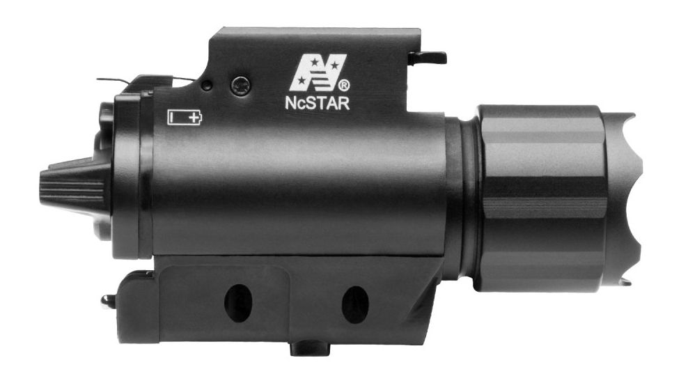 NcSTAR Tactical Green Laser Sight &amp; 3W 150 Lumen Led Flashlight With Weaver Quick Release, AQPFLSG