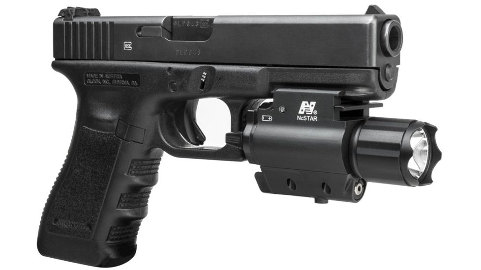 NcSTAR Tactical Green Laser Sight &amp; 3W 150 Lumen Led Flashlight With Weaver Quick Release, AQPFLSG