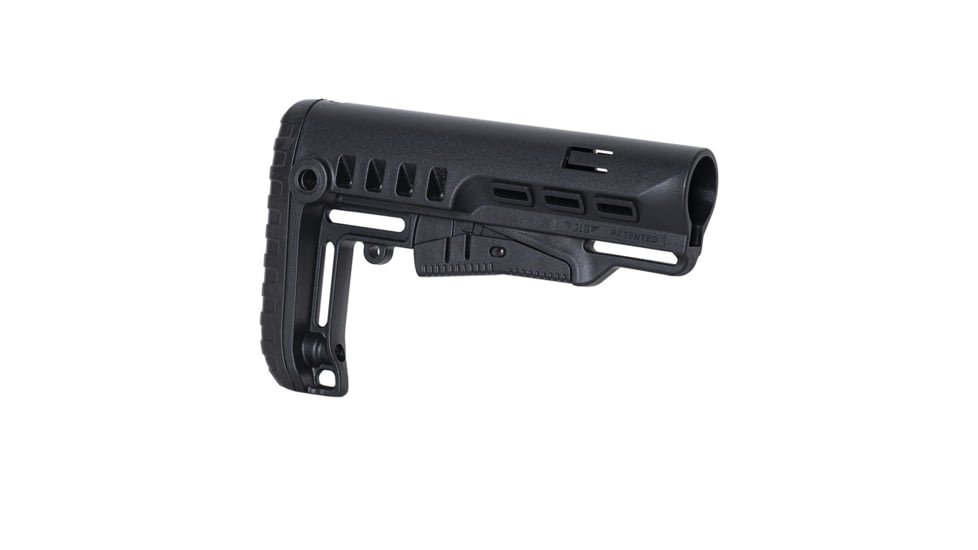 VISM Tactical Mil-Spec Stock, Black Synthetic, Collapsible, DLG-087