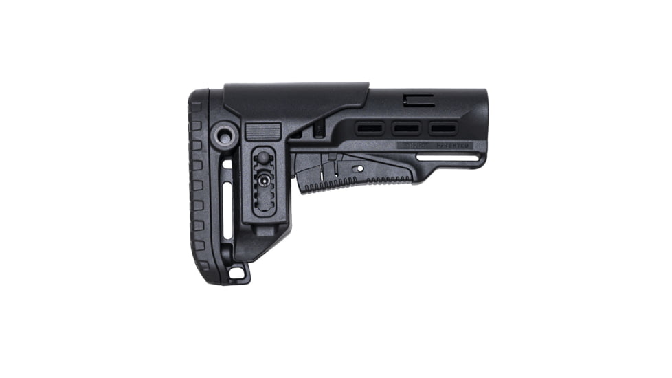 VISM Tactical PCP42 Mil-Spec Stock Collapsible with Adjustable Cheekpiece, Black Synthetic, DLG-087-042
