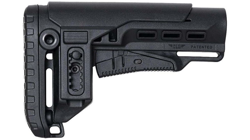 VISM Tactical W/PCP52 Mil-Spec Stock Collapsible, Black, VG087052
