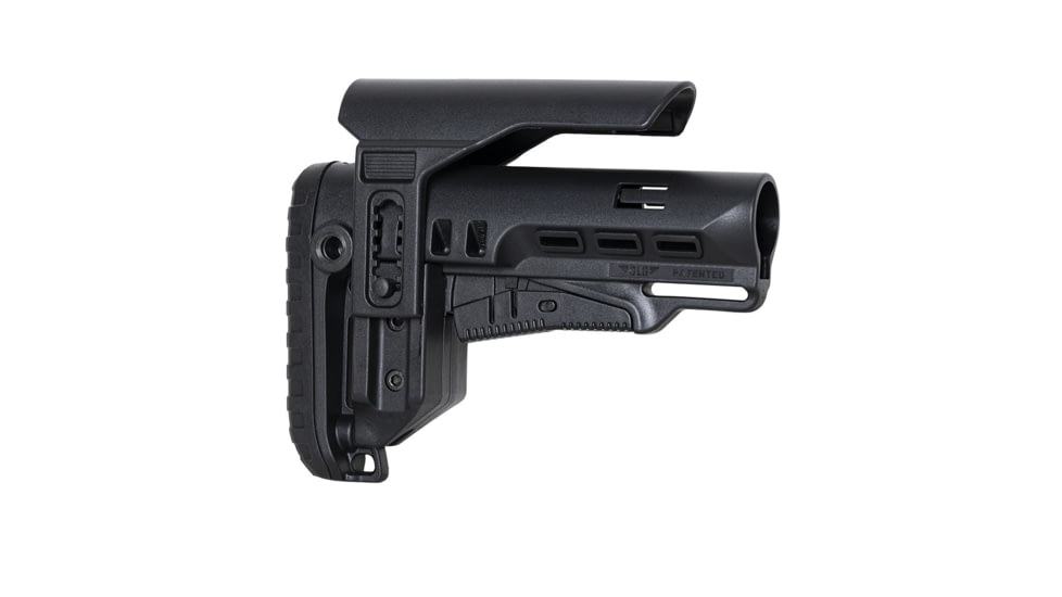 VISM Tactical PCP52 Mil-Spec Stock Collapsible with Adjustable Cheekpiece, Black Synthetic, DLG-087-052