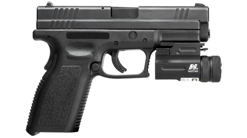 NcStar Ultra Compact Pistol Green Laser, Quick Release Weaver Mount, AQPTLMG