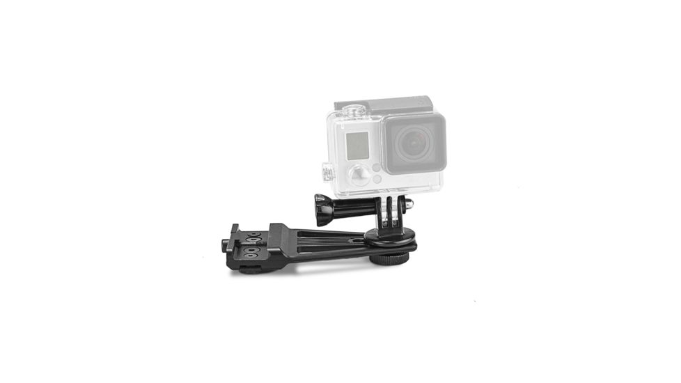 NcSTAR VISM Action Camera Mount with KPM Mounting System, Keymod/Picatinny/M-LOK, Black, VMACKPM