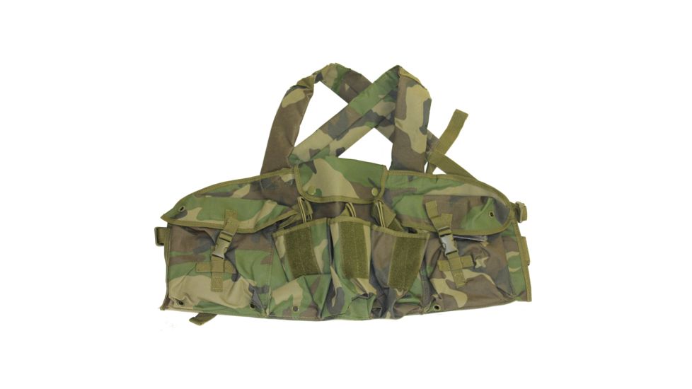 NcSTAR Vism AK Chest Rig, Woodland Camo, CVAKCR2921WC