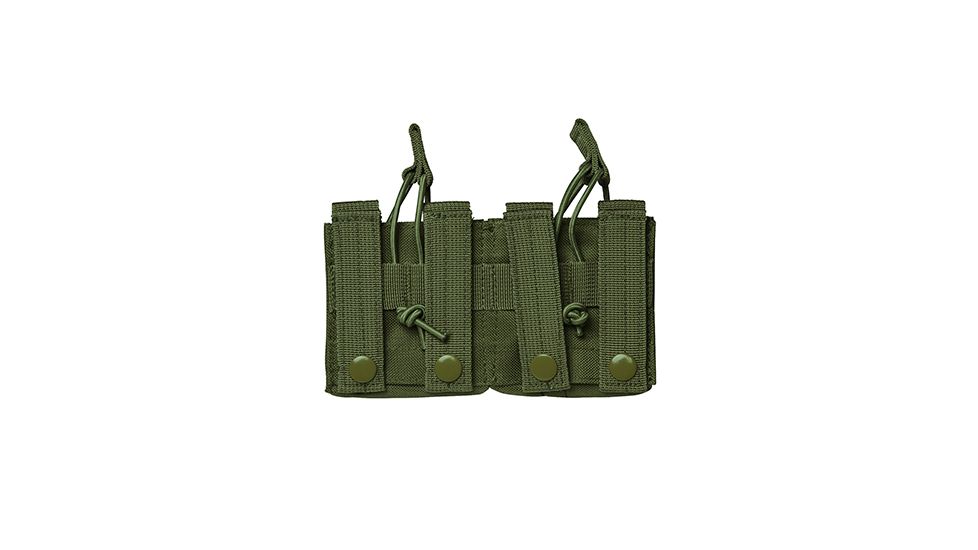 NcSTAR Vism AR10/M1A/FAL .308 Dual Magazine Pouch, Green CV3082MP2977G