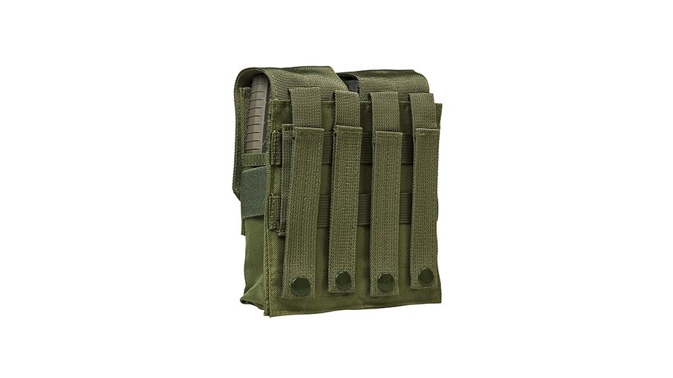 NcSTAR Vism AR15/M4/AK Quad Magazine Pouch, Green CV5564MP2976G