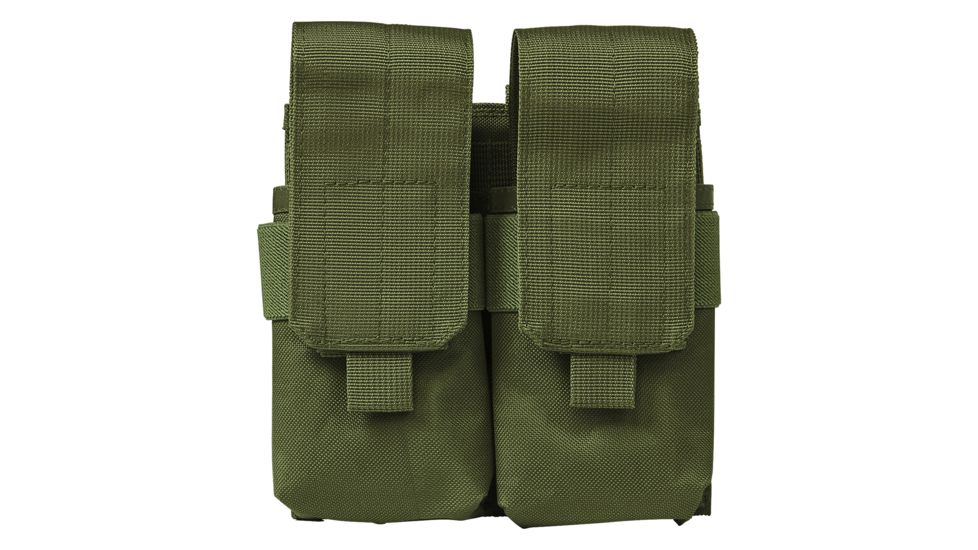 NcSTAR Vism AR15/M4/AK Quad Magazine Pouch, Green, CV5564MP2976G