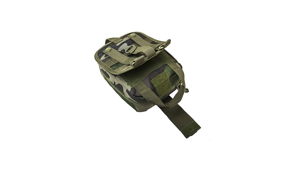 Vism Molle Emt Pouch, Woodland Camo CVEMT2970WC