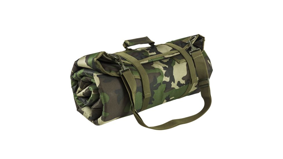 NcSTAR Vism Roll Up Shooting Mat, Woodland Camo, CVSHMR2957WC
