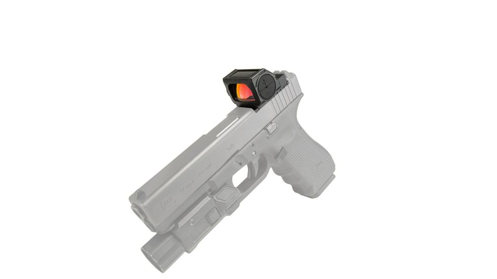 NcSTAR VISM SPD Micro Solar Reflex Sight, Picatinny/RMR slide compatible, Black, VDBSOLM