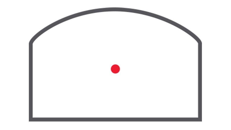 NcSTAR VISM SPD Micro Solar Reflex Sight, Picatinny/RMR slide compatible, Black, VDBSOLM