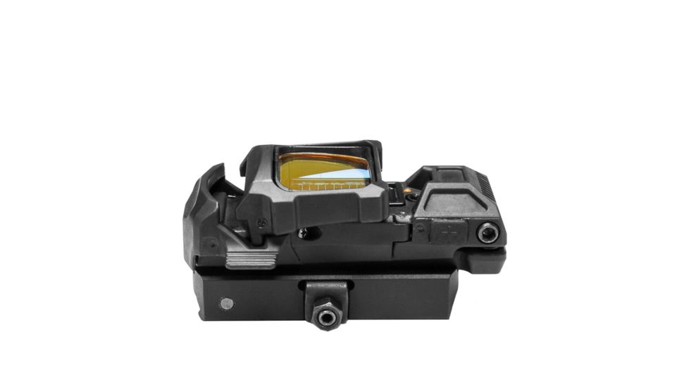 NcSTAR VISM SPD Solar Flipdot with KPM Mounting System, Keymod/Picatinny/M-LOK, Black, VDBSOLFLIP