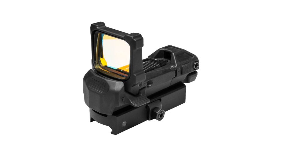 NcSTAR VISM SPD Solar Flipdot with KPM Mounting System, Keymod/Picatinny/M-LOK, Black, VDBSOLFLIP