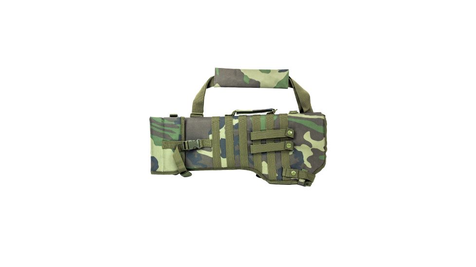 NcSTAR Vism Tactical Rifle Scabbard, Woodland Camo CVRSCB2919WC